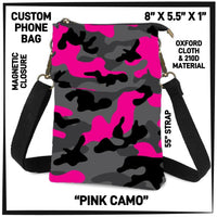 P1HB - Pink Camo Phone Bag - Preorder ETA: Early July