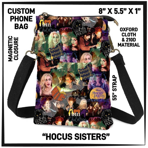 P1HB - Hocus Sisters Phone Bag - Preorder ETA: Early July