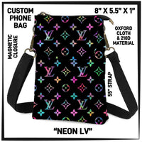 P1HB - Neon LV Phone Bag - Preorder ETA: Early July