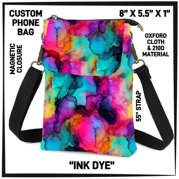P1HB - Ink Dye Phone Bag - Preorder ETA: Early July