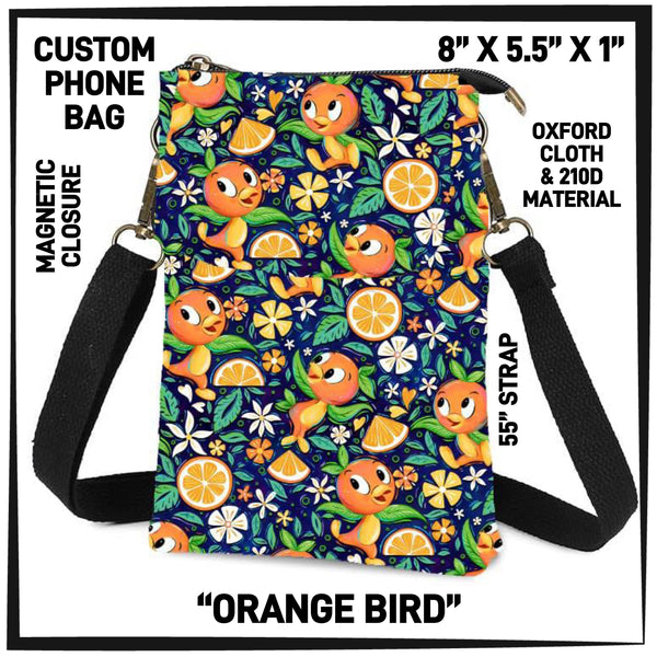 P1HB - Orange Bird Phone Bag - Preorder ETA: Early July