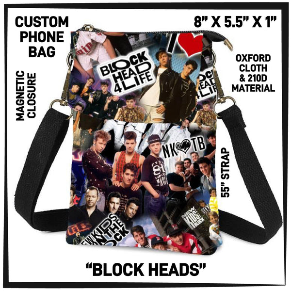 P1HB - Block Heads Phone Bag - Preorder ETA: Early July