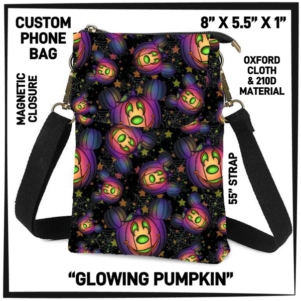 P1HB - Glowing Pumpkin Phone Bag - Preorder ETA: Early July
