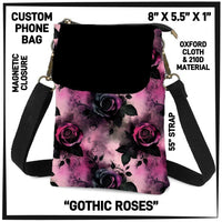 P1HB - Gothic Roses Phone Bag - Preorder ETA: Early July