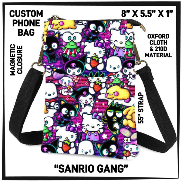 P1HB - Sanrio Gang Phone Bag - Preorder ETA: Early July
