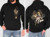 CRAZY SPLATTER DOUBLE SIDED HOODIE