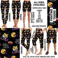 C1FT - Fighting Tigers Full Joggers/Capri Loungers/Unisex Shorts - Preorder ETA: Mid-May