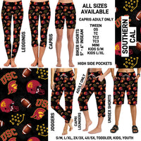 C1FT - Southern Cal Biker/Capris/Leggings with High Side Pockets - Preorder ETA: Mid-July