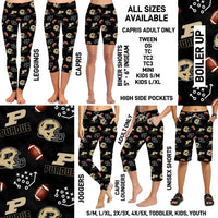 C1FT - Boiler Up Biker/Capris/Leggings with High Side Pockets - Preorder ETA: Mid-July