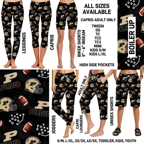 C1FT - Boiler Up Biker/Capris/Leggings with High Side Pockets - Preorder ETA: Mid-July