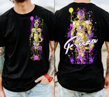 DBZ SPLATTER DOUBLE SIDED TEE
