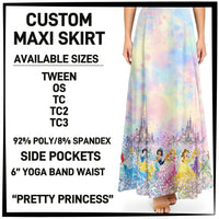 M1XI - Pretty Princess Maxi Skirt with Pockets - Preorder ETA: Mid-July