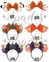 #4- Halloween Ears- ETA Early May