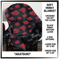 M3BK - Akatsuki Minky Blanket - Preorder ETA: Mid March