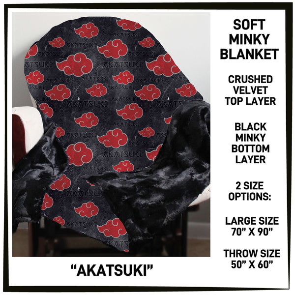 M3BK - Akatsuki Minky Blanket - Preorder ETA: Mid March