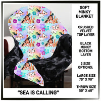 M3BK - Sea is Calling Minky Blanket - Preorder ETA: Mid March