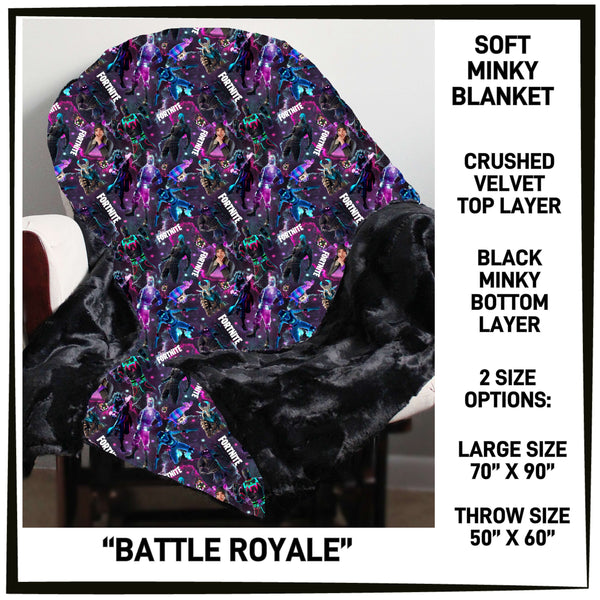 M3BK - Battle Royale Minky Blanket - Preorder ETA: Mid March