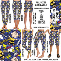 RTS - Peanuts Love Unisex Shorts