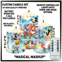 CS2B - Magical Mashup 3-Piece Battery Operated Candle Set - Preorder ETA: Mid-Dec