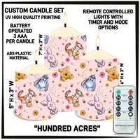 CS2B - Hundred Acres 3-Piece Battery Operated Candle Set - Preorder ETA: Mid-Dec