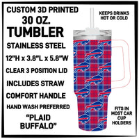 T30M - Buffalo Plaid 30 oz Tumbler - Preorder ETA: Mid-Dec