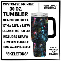 T30M - Skeletons 30 oz Tumbler - Preorder ETA: Mid-Dec