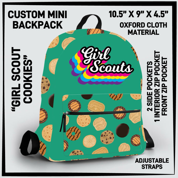 MB1K - Girl Scout Cookies Mini Backpack - Preorder ETA: Late Dec