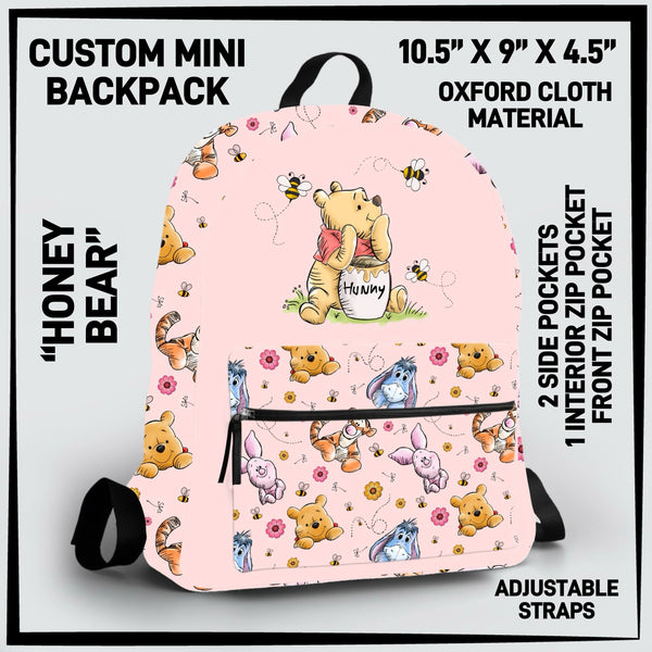 MB1K - Honey Bear Mini Backpack - Preorder ETA: Late Dec