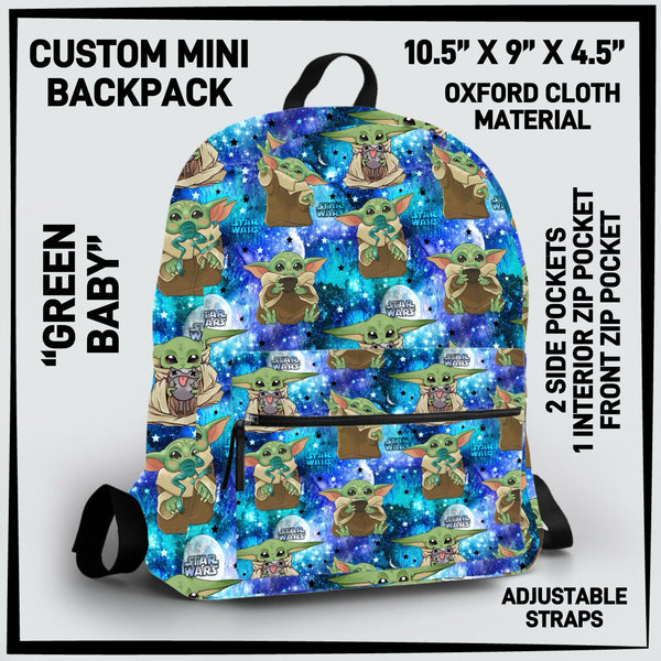 MB1K - Green Baby Mini Backpack - Preorder ETA: Late Dec