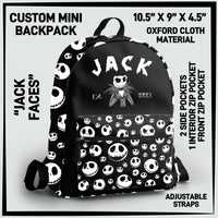 MB1K - Jack Faces Mini Backpack - Preorder ETA: Late Dec