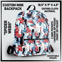 MB1K - Spider Webs Mini Backpack - Preorder ETA: Late Dec