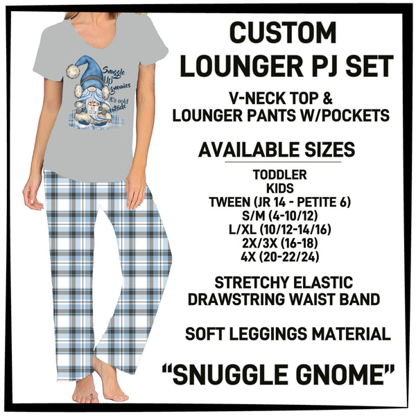 P4JL - Snuggle Gnome PJ Lounger Set - Preorder ETA: Mid-Dec