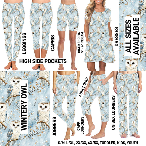 W1WH - Wintery Owl - Preorder ETA: Early Jan