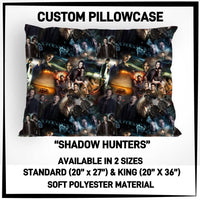 PW15 - Shadow Hunters Pillowcase - Preorder ETA: Late May