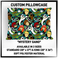 PW15 - Mystery Gang Pillowcase - Preorder ETA: Late May