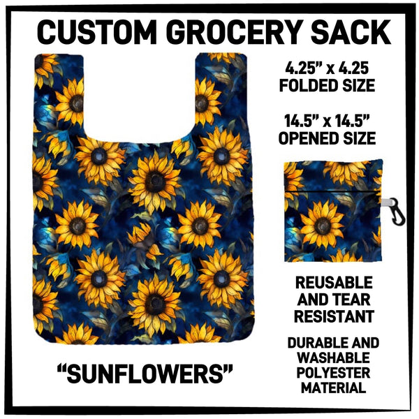 GS3K - Sunflowers Grocery Sack - Preorder ETA: Mid-Jan