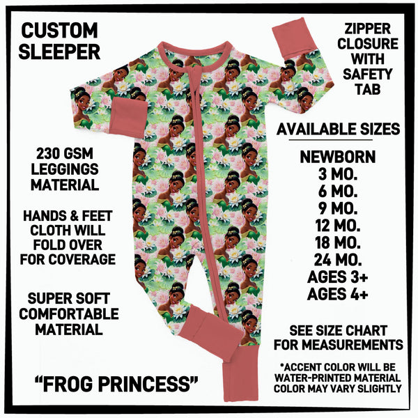 B3SP - Frog Princess Baby Sleeper - Preorder ETA: Late May