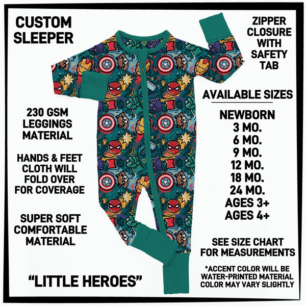 B3SP - Little Heroes Baby Sleeper - Preorder ETA: Late May