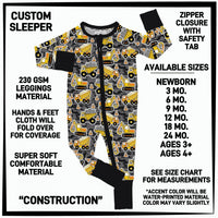 B3SP - Construction Baby Sleeper - Preorder ETA: Late May