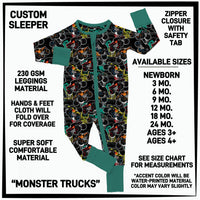 B3SP - Monster Trucks Baby Sleeper - Preorder ETA: Late May