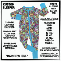 B3SP - Rainbow Girl Baby Sleeper - Preorder ETA: Late May