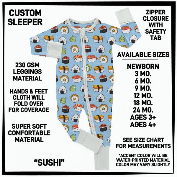 B3SP - Sushi Baby Sleeper - Preorder ETA: Late May