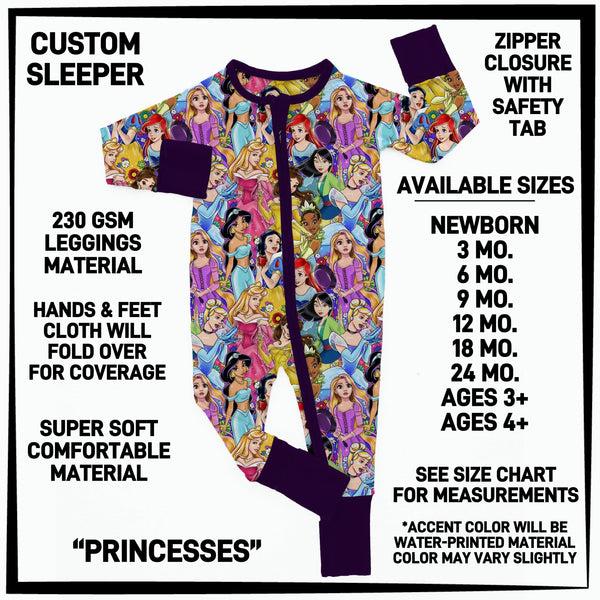 B3SP - Princesses Baby Sleeper - Preorder ETA: Late May