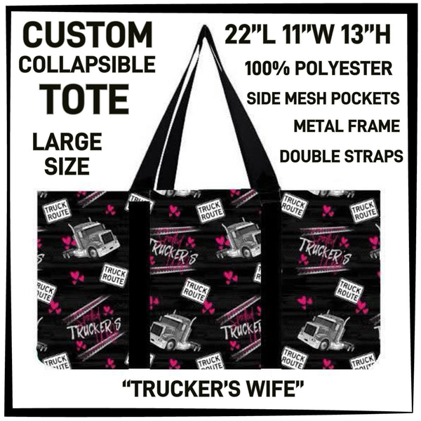 CP2T - Trucker's Wife Collapsible Tote - Preorder ETA: Late May