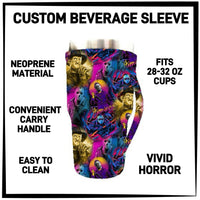 RTS - Vivid Horror 28-32oz Beverage Sleeves