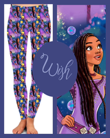 RTS - Wishes Leggings with High Side Pockets