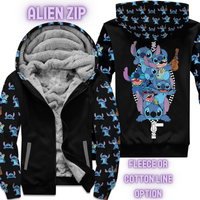 ALIEN ZIP - FLEECE/COTTON JACKET RUN 8