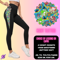 KART TATTOO LEGGING/CAPRI-OUTFIT RUN PREORDER CLOSING 1/10