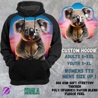 KOALA - CUSTOM HOODIE RUN PREORDER CLOSING 3/6