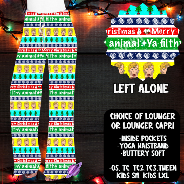 LEFT ALONE - LOUNGER XMAS SWEATER RUN CLOSING 10/30